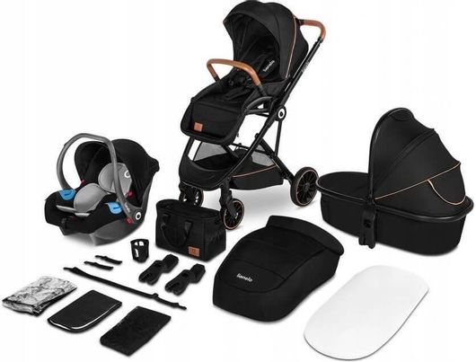  LIONELO RIYA ΠΟΛΥΚΑΡΟΤΣΙ 3 ΣΕ 1 BLACK ONYX 