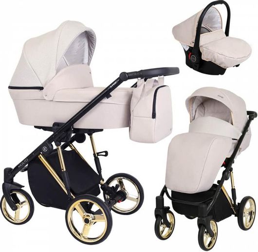 Kunert Molto Premium Πολυκαρότσι 3 σε 1 Gold Cream