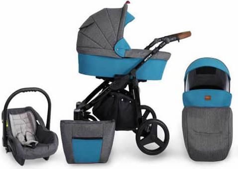 Kunert Rotax Πολυκαρότσι 3 σε 1 Blue