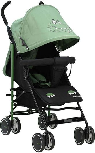 Bebe Stars Buggy Καρότσι Μπαστούνι Tropical Κατάλληλο από 6 Μηνών Safari Olive