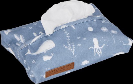 Θήκη για Μωρομάντηλα Little Dutch Υφασμάτινη Ocean Blue