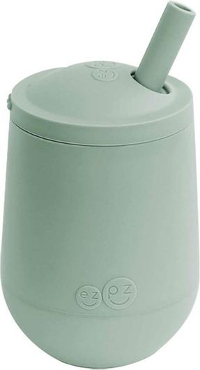 Βρεφικό Ποτήρι Σιλικόνης Ezpz Mini Cup Sage 12m+ 118 ml 1τμχ Πράσινο