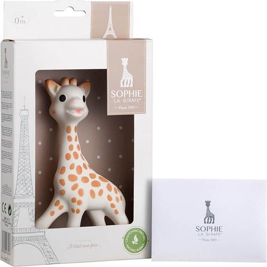 Μασητικό Καουτσούκ Sophie La Girafe Σόφι η Καμηλοπάρδαλη 0 + Μηνών 1 τμχ 