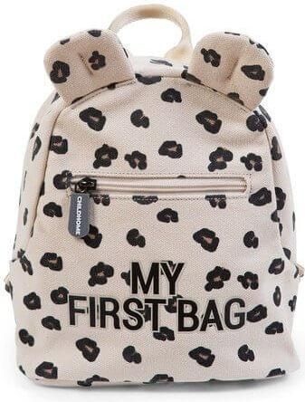 Childhome Σακίδιο Πλάτης "My First Bag" 20x24x8εκ. Leopard