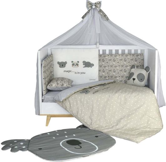 Bebe Stars Διακοσμητικά μαξιλαράκια Panda 202-312