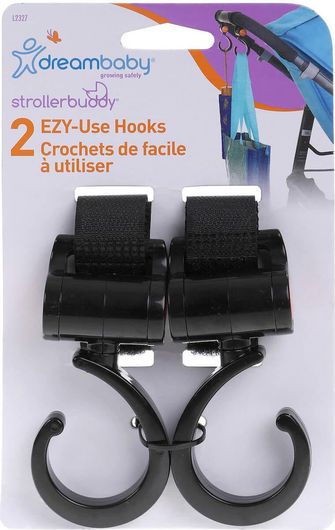 Γάντζος Καροτσιού Dreambaby Μαύρος