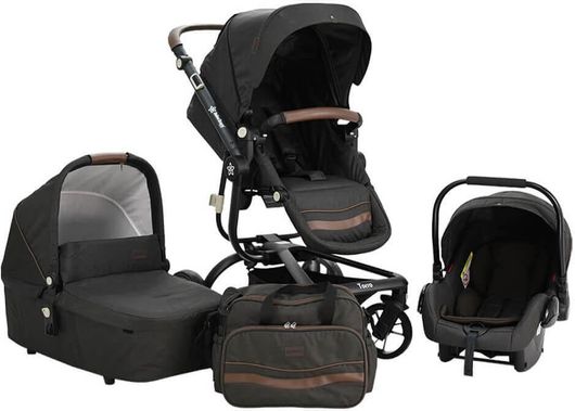 Bebe Stars Πολυκαρότσι Torro 3 σε 1 Graphite