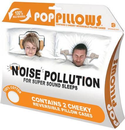 Μαξιλαροθήκες Κατά Της Ηχορύπανσης Spinning Hat Βαμβακερές