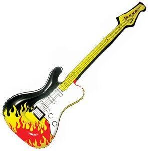 Φουσκωτή Κιθάρα Paladone Με Ηχητικά Εφέ