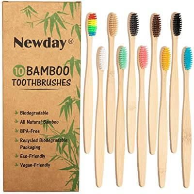 Οδοντόβουρτσα Aim Natural Bamboo Μαλακή