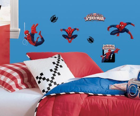 Σετ Αυτοκόλλητων Τοίχου Disney Spiderman