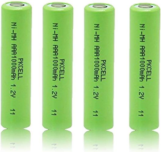 Επαναφορτιζόμενες Μπαταρίες Aaa Pkcell Ni-Mh 1000Mah 1.2V 4Τμχ
