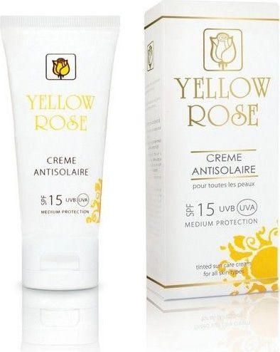 Αντηλιακή Κρέμα Προσώπου Yellow Rose Creme Antisolaire SPF15 50ml