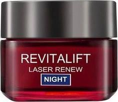 Κρέμα Προσώπου L'Oreal Paris Revitalift Laser Renew Νυκτός για Ενυδάτωση, Αντιγήρανση & Σύσφιξη με Υαλουρονικό Οξύ & Βιταμίνη C 50ml