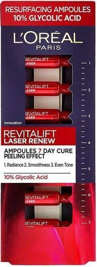 Serum Προσώπου L'Oreal Paris Revitalift Laser Αντιγηραντικό με Υαλουρονικό Οξύ για Λάμψη & Σύσφιξη 7x1ml