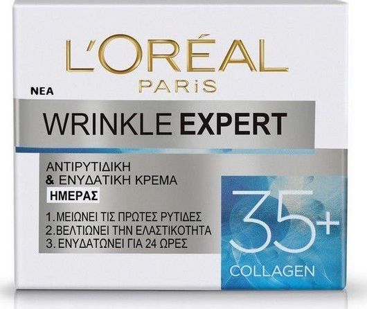 Κρέμα Προσώπου L’Oreal Wrinkle Expert Collagen 24ωρη για Ενυδάτωση & Αντιγήρανση με Κολλαγόνο 50ml