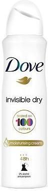 Αποσμητικό Dove Invisible Dry Σπρέι 150ml