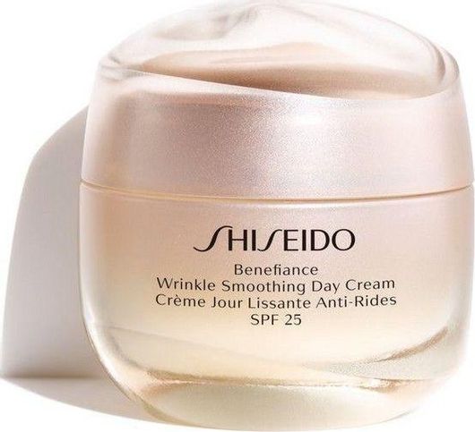 Κρέμα Προσώπου Shiseido Benefiance Wrinkle Smoothing SPF25 Ημέρας για Ενυδάτωση, Αντιγήρανση & Ανάπλαση 50ml 
