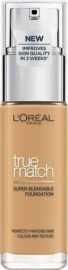 L'Oreal Paris True Match Liquid Make Up SPF17 6W Golden Honey 30ml