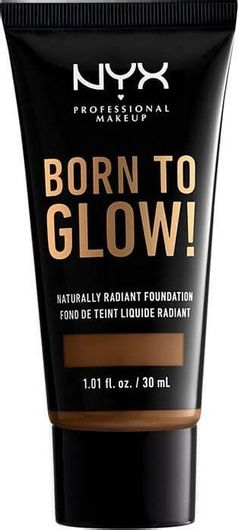 Foundation Nyx Professional Born to Glow! Naturally Radiant 19 Mocha 30ml