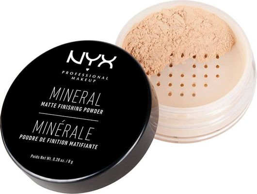 Πούδρα Nyx Professional Makeup Mineral Finishing 8gr 01 Light/Medium