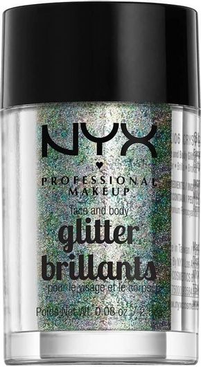 Glitter Nyx Professional Makeup Face & Body 2.5gr 06 Crystal