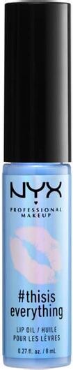 Lip Oil Nyx Professional Makeup Thisiseverything 02 Sheer Sky Blue 8ml