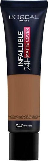 Foundation L'Oreal Paris Infaillible Matte Cover 340 Cooper 30ml