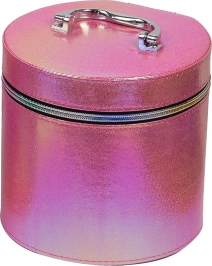 Σετ Νεσεσέρ Ro Ro Accessories Ιριδίζον Ροζ Στρόγγυλο 2τμχ