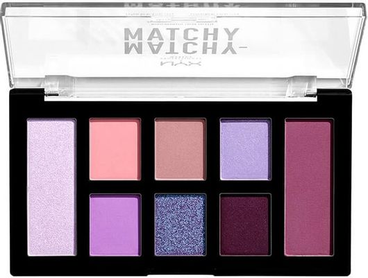 Σετ Μακιγιάζ Nyx Professional Matchy Matchy Monochromatic Color Palette 4 Lilac 15G