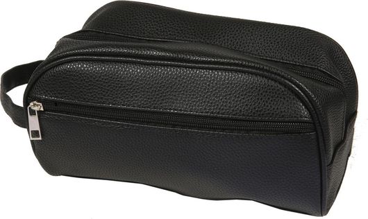 Νεσεσέρ Ταξιδίου Ro Ro Accessories Ανδρικό Δερματίνη Μαύρο