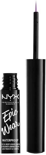Eyeliner Nyx Professional Makeup Epic Wear Waterproof Eye & Body 06 Lilac 3.5ml