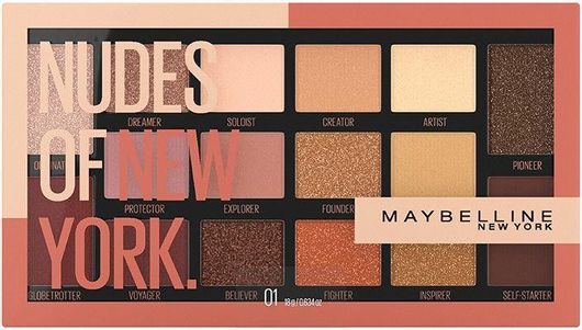 Παλέτα Σκιών Ματιών Maybelline Nudes of New York 18gr