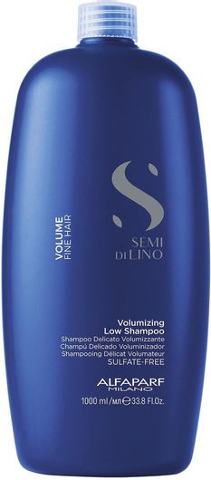 Σαμπουάν Alfaparf Semi Di Lino Volumizing Αναδόμησης / Θρέψης & Όγκου για Εύθραυστα Μαλλιά 1000ml