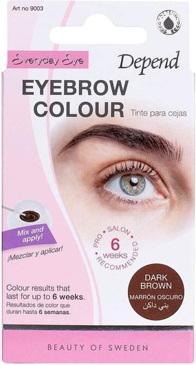 Gel Φρυδιών Depend Colour Dark Brown
