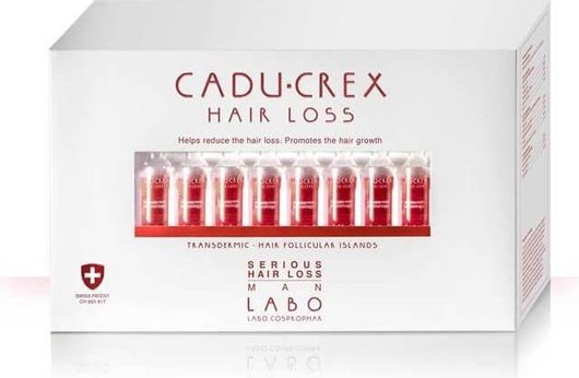 Αμπούλες Μαλλιών Labo Crescina Caducrex Serious Man κατά της Τριχόπτωσης 40x3.5ml
