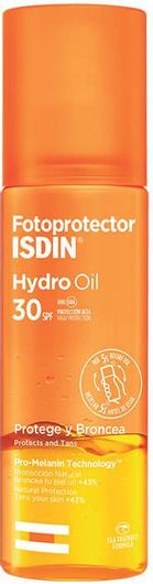 Αντηλιακό Λάδι Σώματος Isdin Fotoprotector Hydro Oil SPF30 σε Spray 200ml