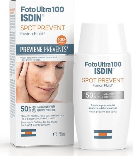 Αντηλιακή Κρέμα Προσώπου Isdin Foto Ultra Spot Prevent Fusion Fluid SPF50 50ml