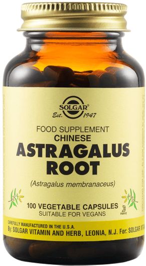 Solgar Astragalus Root 100 Φυτικές Κάψουλες