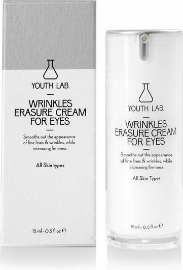 Κρέμα Ματιών Youth Lab. Wrinkles Erasure Ενυδατική & Αντιγηραντική κατά των Μαύρων Κύκλων 15ml