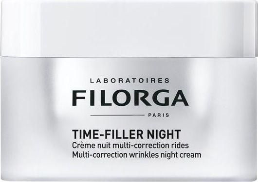Κρέμα Προσώπου Filorga Time Filler Νυκτός για Αντιγήρανση & Ατέλειες με Υαλουρονικό Οξύ 50ml 