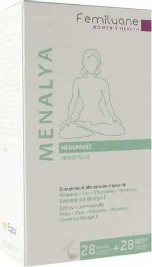 Biorga Femilyane Menalya Menopause 28 Κάψουλες & 28 Μαλακές Κάψουλες