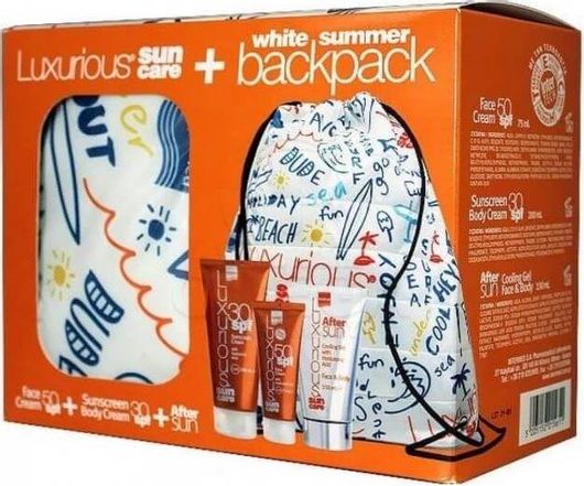 Αντηλιακό Προσώπου Intermed Luxurious Suncare & White Summer Backpack