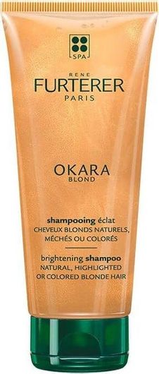 Rene Furterer Okara Blond Bright Σαμπουάν Αναδόμησης/Θρέψης & Διατήρησης Χρώματος για Όλους τους Τύπους Μαλλιών 200ml