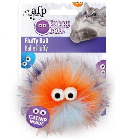 Παιχνίδι Γάτας Afp Fluffer με Catnip Πορτοκαλί