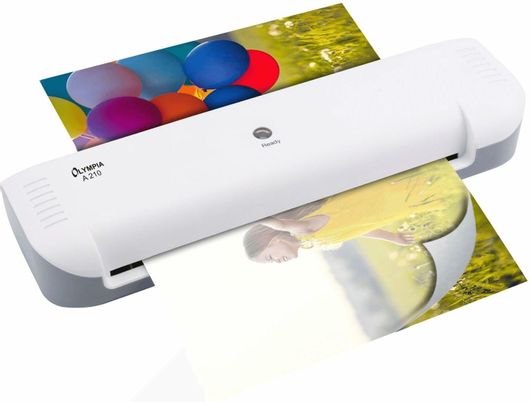 Πλαστικοποιητής Olympia A 210 Επιτραπέζιος για Α4 Άσπρο