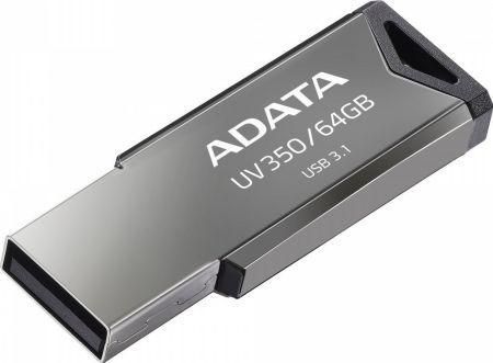 Adata UV350 64GB USB 3.2 Stick Γκρι