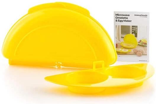 Συσκευή για ομελέτα και αυγά για φούρνο μικροκυμάτων InnovaGoods V0100990