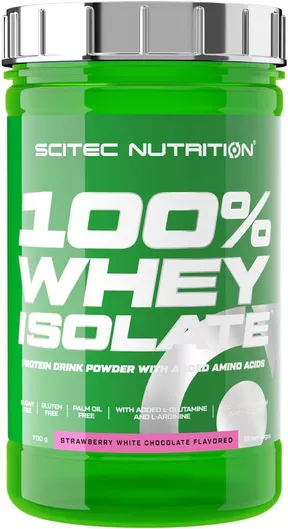 Scitec Nutrition 100% Whey Isolate 700gr Strawberry White Chocolate