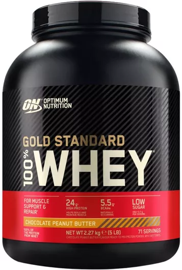 ON - Optimum Nutrition 100% Whey Gold Standard 2273g Chocolate Peanut Butter